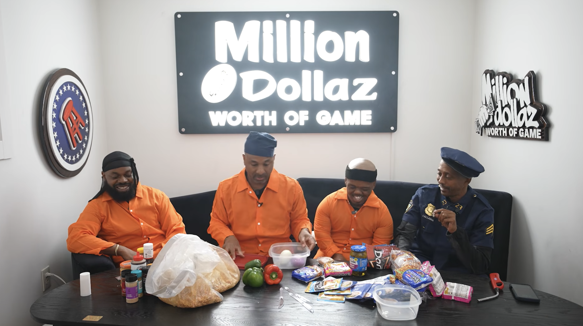 Wallo shows PRISON COOKING on MILLION DOLLAZ WORTH OF GAME